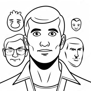 Großer Bruder Ausmalbild | Großer Bruder Ausmalbild