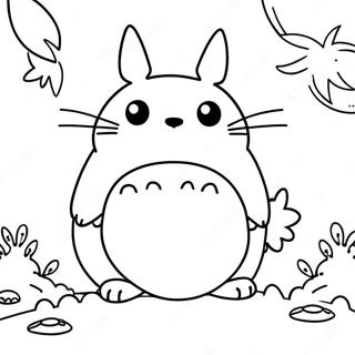 Totoro Ausmalbild | Totoro Ausmalbild