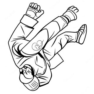 Jiu Jitsu Malvorlagen