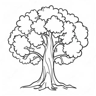 Truffula Baum Ausmalbild | Truffula-Baum Ausmalbild