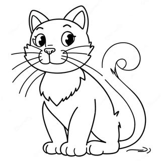 Schlechte Katze Ausmalbild | Schlechte Katze Ausmalbild