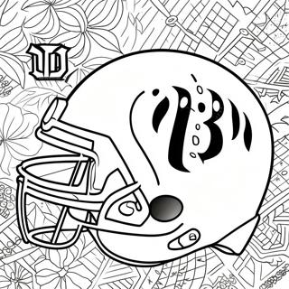 Cincinnati Bengals Logo Ausmalbild | Cincinnati Bengals Logo Ausmalbild