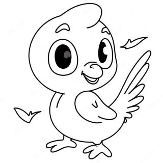 Tweety Vogel Ausmalbild | Tweety Vogel Ausmalbild