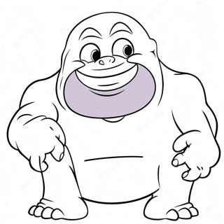 Grimasse Shake Ausmalbild | Grimassen Shake Ausmalbild