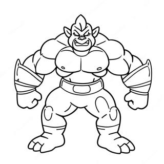Machamp Ausmalbild | Machamp Ausmalbild