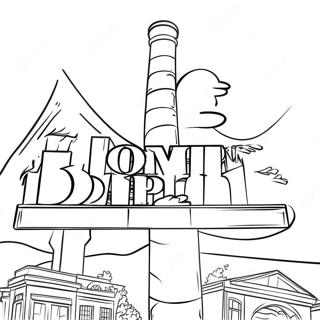 Home Depot Logo Ausmalbild | Home Depot Ausmalbild