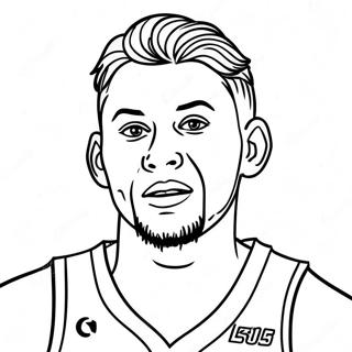 Luka Doncic Ausmalbild | Luka Doncic Ausmalbild
