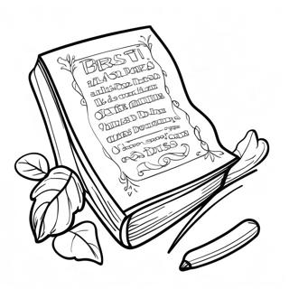 Spanische Bibel Ausmalbild | Spanische Bibel Ausmalbild