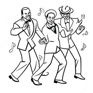 Jazz Tanz Ausmalbild | Jazz Tanz Ausmalbild