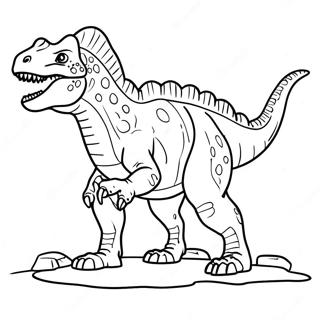 Carnotaurus Ausmalbild | Carnotaurus Ausmalbild