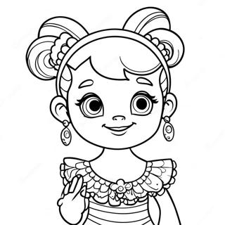 Schicke Nancy Ausmalbild | Schicke Nancy Ausmalbild