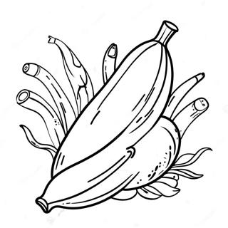 Fortnite-Banane Ausmalbild | Fortnite Banane Ausmalbild
