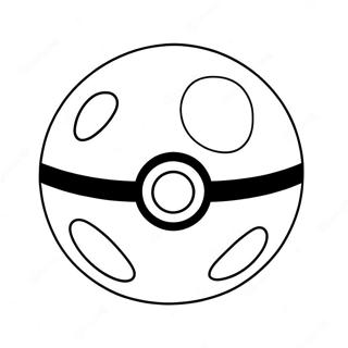 Pokeball Ausmalbild | Pokeball Ausmalbild