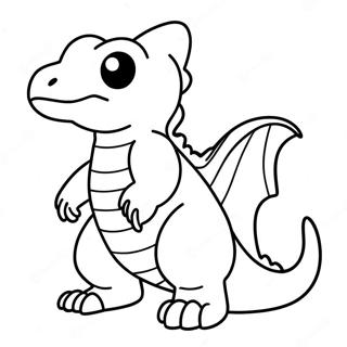Charmeleon Ausmalbild | Charmeleon Ausmalbild
