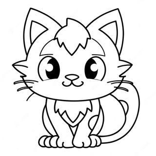 Litten Ausmalbild | Litten Ausmalbild
