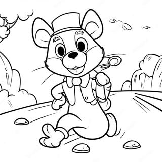Geronimo Stilton Abenteuerliche Reise Ausmalbild | Geronimo Stilton Ausmalbild