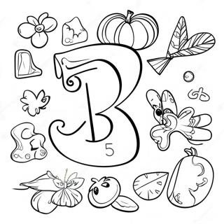 Montessori Alphabet Ausmalbild | Montessori Ausmalbild