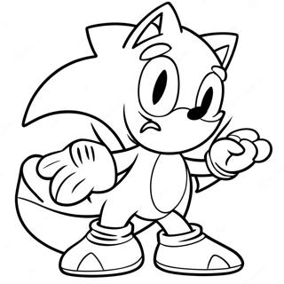 Big der Katze Sonic Ausmalbild | Big der Katze Sonic Ausmalbild