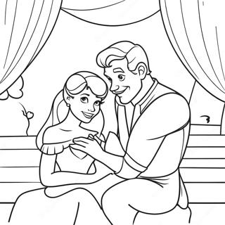 Disney Paare Ausmalbild | Disney Paare Ausmalbild