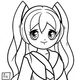 Miku Ausmalbild | Miku Ausmalbild