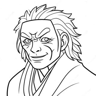 Shigaraki Bösewicht Ausmalbild | Shigaraki Ausmalbild
