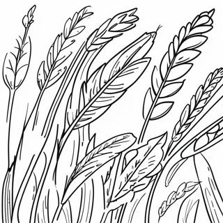 Weizen Ausmalbild | Weizen Ausmalbild
