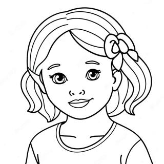 Mädchen Ausmalbild | Mädchen Ausmalbild