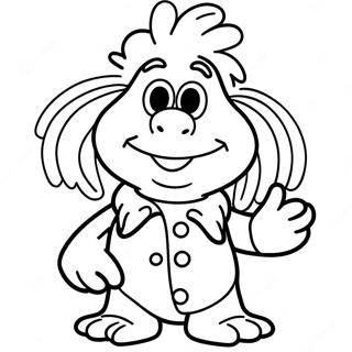 Fraggle Rock Ausmalbild | Fraggle Rock Ausmalbild