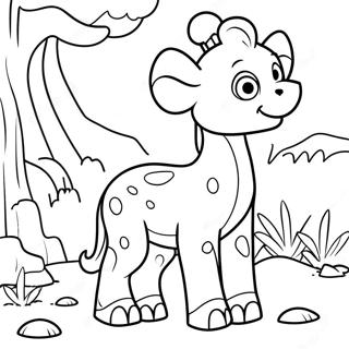 Zoo Tier Ausmalbild | Zoo Tier Ausmalbild