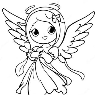 Anime Engel Ausmalbild | Anime Engel Ausmalbild