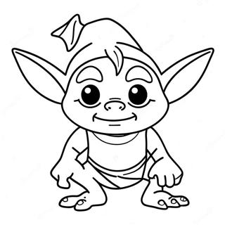 Goblin Ausmalbild | Goblin Ausmalbild