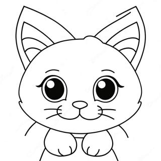Marie das Kätzchen Ausmalbild | Aristocats Ausmalbild