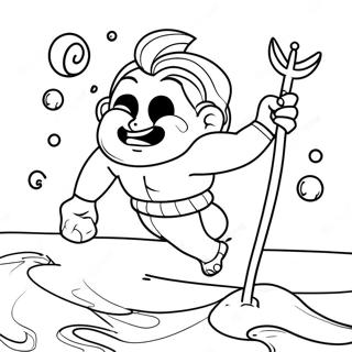 Neptun Ausmalbild | Neptun Ausmalbild