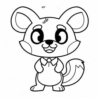Aggretsuko Ausmalbild | Aggretsuko Ausmalbild