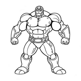 Roter Titan Ausmalbild | Roter Titan Ausmalbild