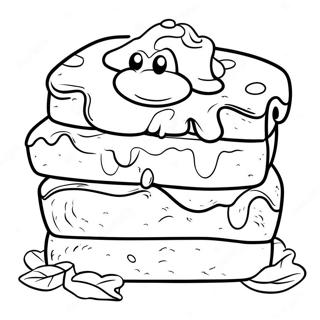 Brownie Ausmalbild | Brownie Ausmalbild