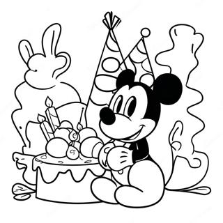 Disney Geburtstag Malvorlagen