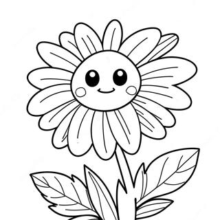 Gänseblümchen Ausmalbild | Gänseblümchen Ausmalbild