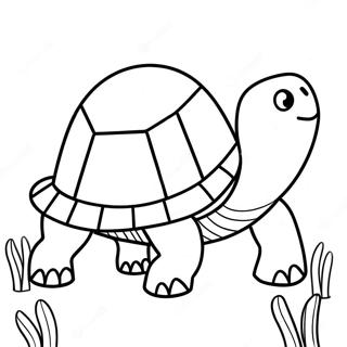 Franklin die Schildkröte Ausmalbild | Franklin Ausmalbild