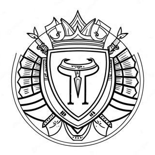 LAFC-Logo Ausmalbild | LAFC Logos Ausmalbild