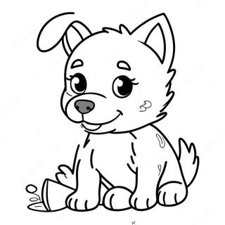 Blauer Heeler Malvorlagen
