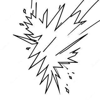 Blitz Ausmalbild | Blitz Ausmalbild