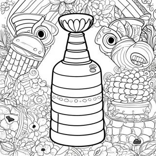 Stanley Cup Ausmalbild | Stanley Cup Ausmalbild