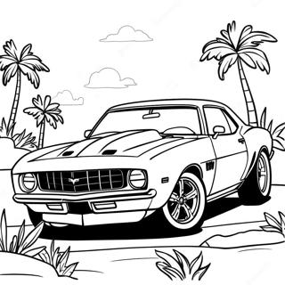 Camaro Sportwagen Ausmalbild | Camaro Ausmalbild