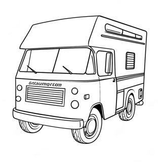 Wohnmobil Ausmalbild | Wohnmobil Ausmalbild