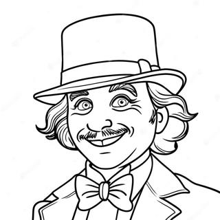 Wonka-Riegel Ausmalbild | Wonka Riegel Ausmalbild