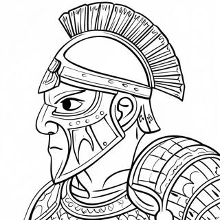Gladiator Ausmalbild | Gladiator Ausmalbild