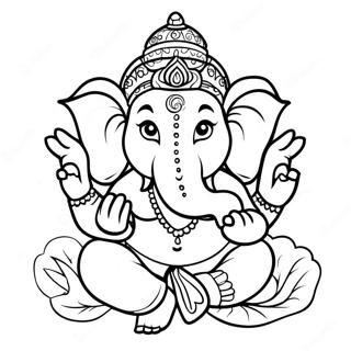 Ganesha Ausmalbild | Ganesha Ausmalbild