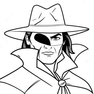 Zorro Ausmalbild | Zorro Ausmalbild