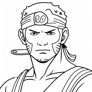 Zoro Ausmalbild | Zoro Ausmalbild